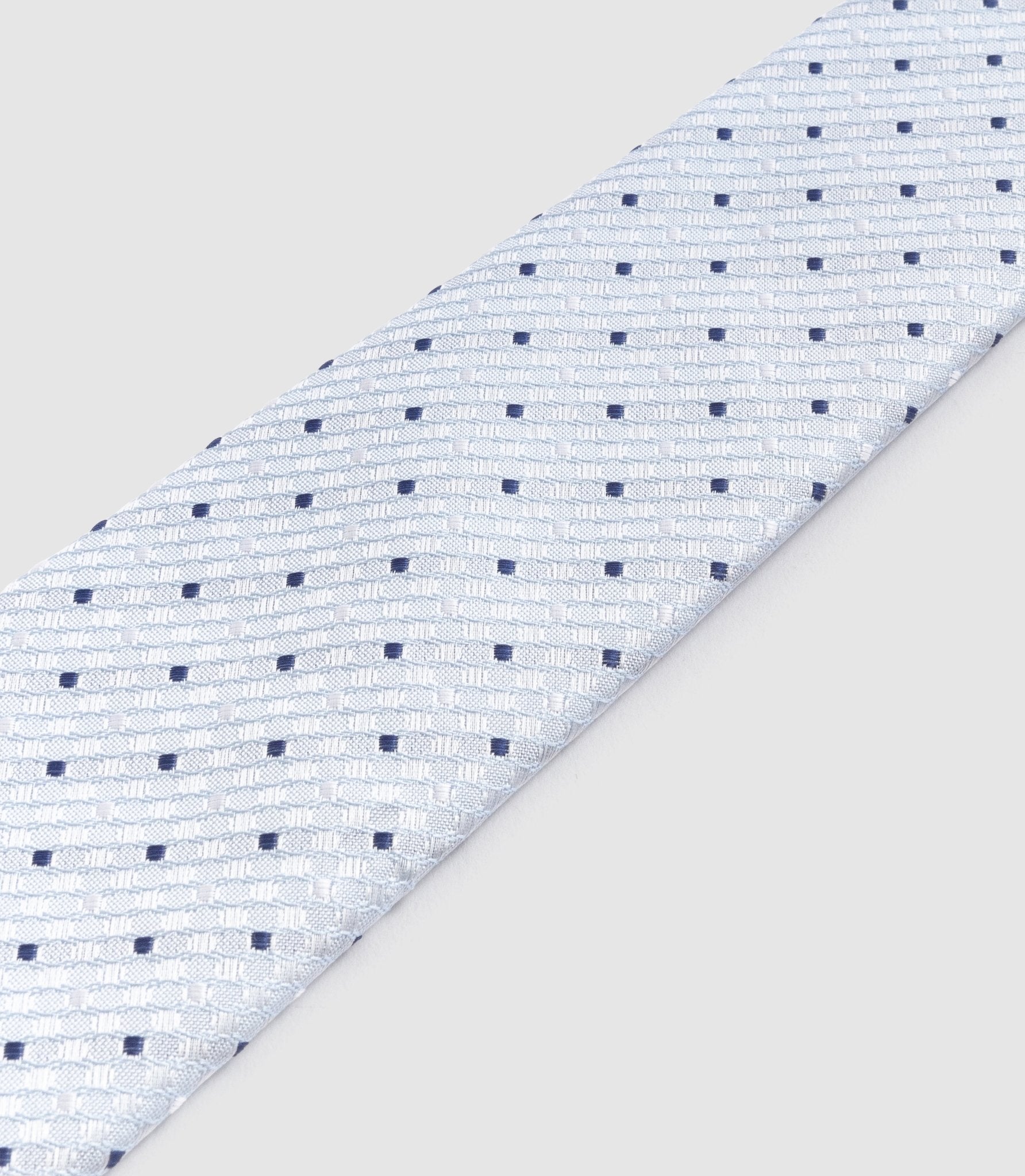 Cravate Classique 7cm ciel "Camus" - IZAC