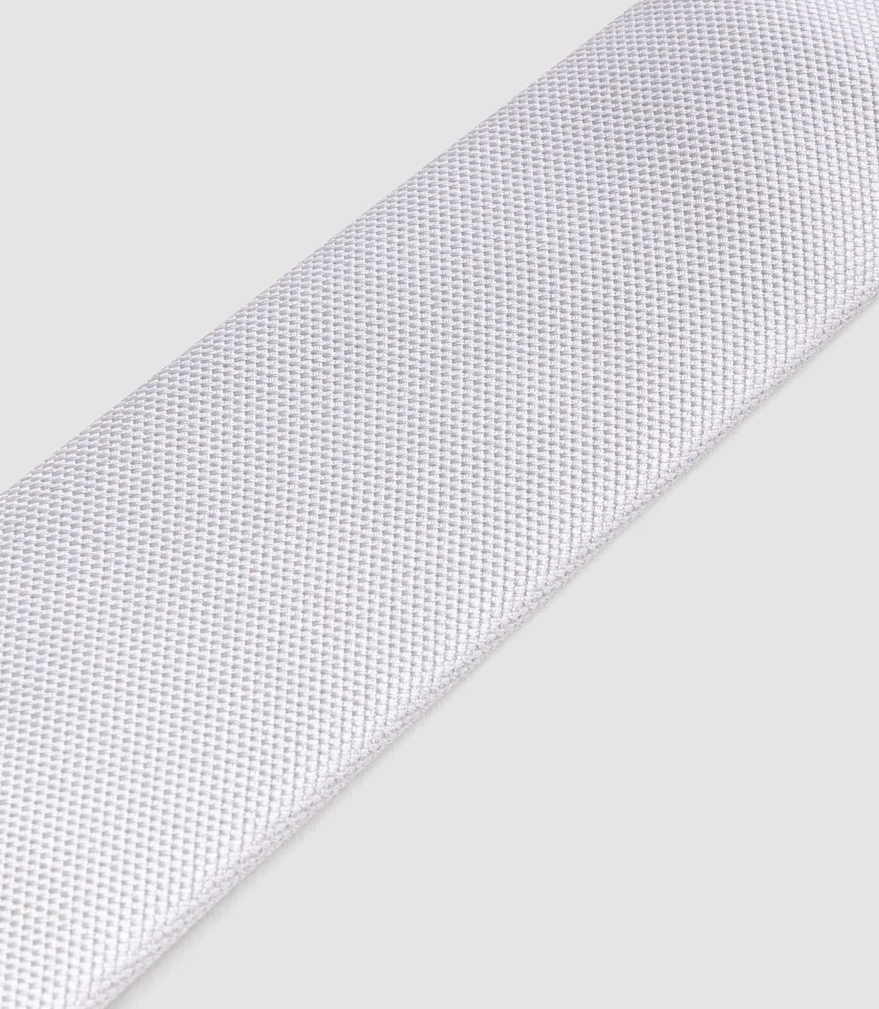 Cravate slim 6cm gris "Martine" - IZAC