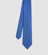 Cravate 8 cm bleu roi "Martine" - IZAC