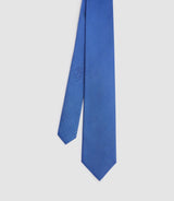 Cravate 8 cm bleu roi "Martine" - IZAC