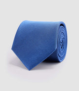 Cravate 8 cm bleu roi "Martine" - IZAC