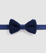 Nœud papillon en tricot marine - IZAC