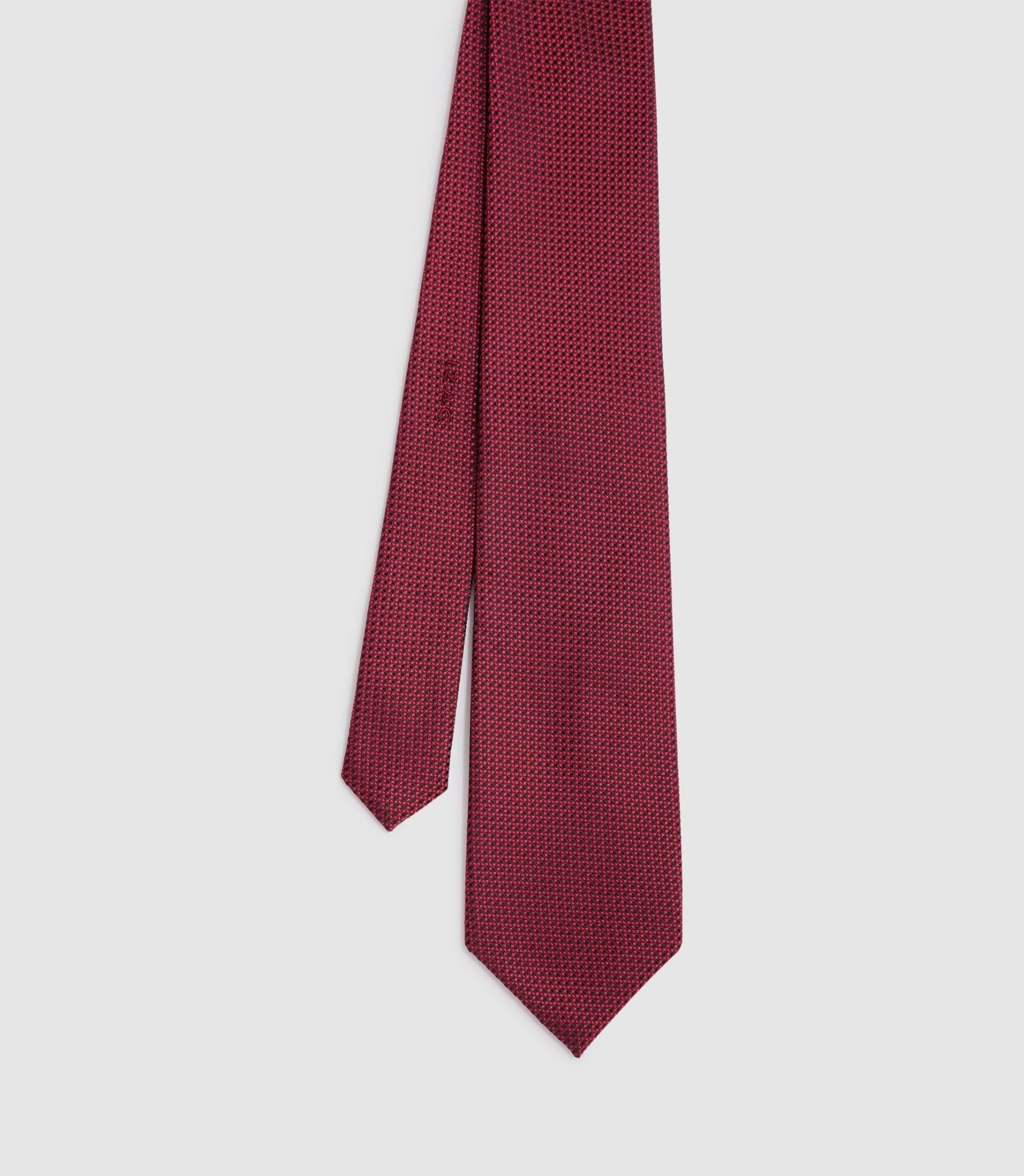 Cravate 8cm rouge "Ulysse" - IZAC