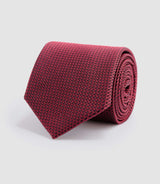 Cravate 8cm rouge "Ulysse" - IZAC
