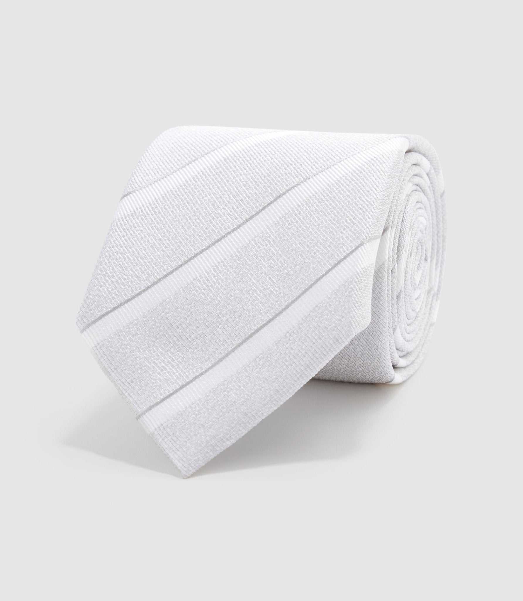 Cravate 8cm grise "Urbi" - IZAC
