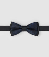 Nœud papillon jacquard marine "NPduocahot" - IZAC