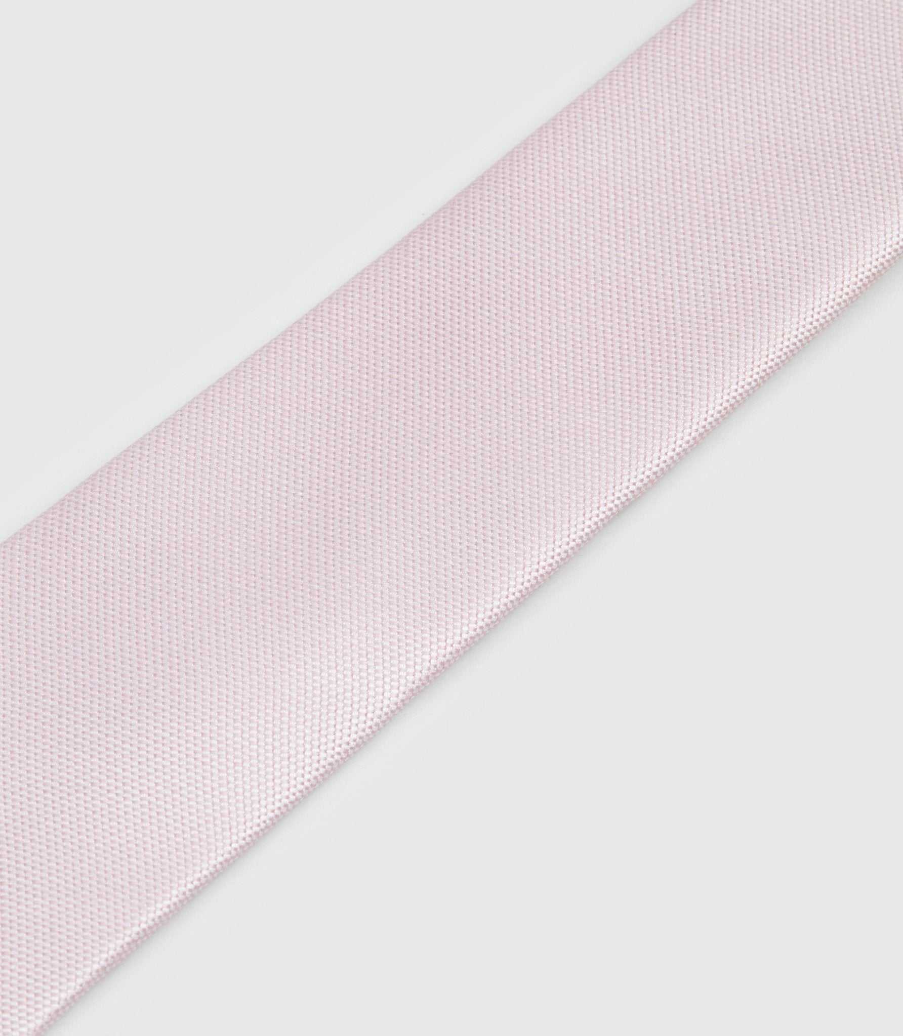 Cravate slim en soie rose "SLmartine" - IZAC