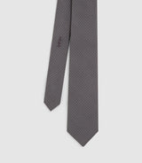 Cravate classique 7cm grise "Jenael" - IZAC