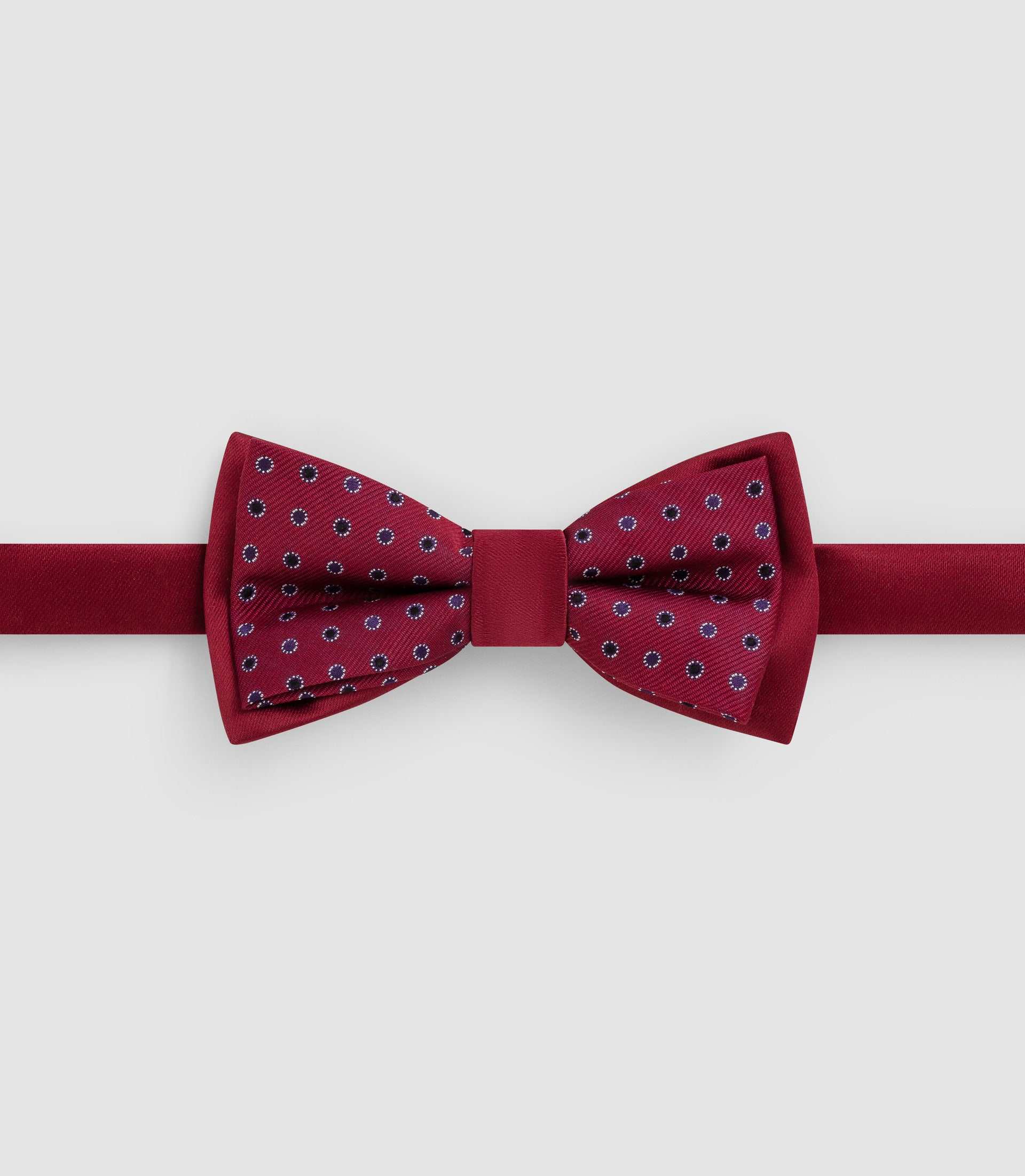 Nœud papillon bordeaux "Npduojonas" - IZAC