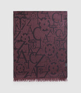 Echarpe bordeaux "Isis" - IZAC