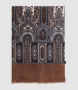 Echarpe marron "Ismael" - IZAC