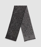 Echarpe avec logo gris anthracite ADRIANO - IZAC