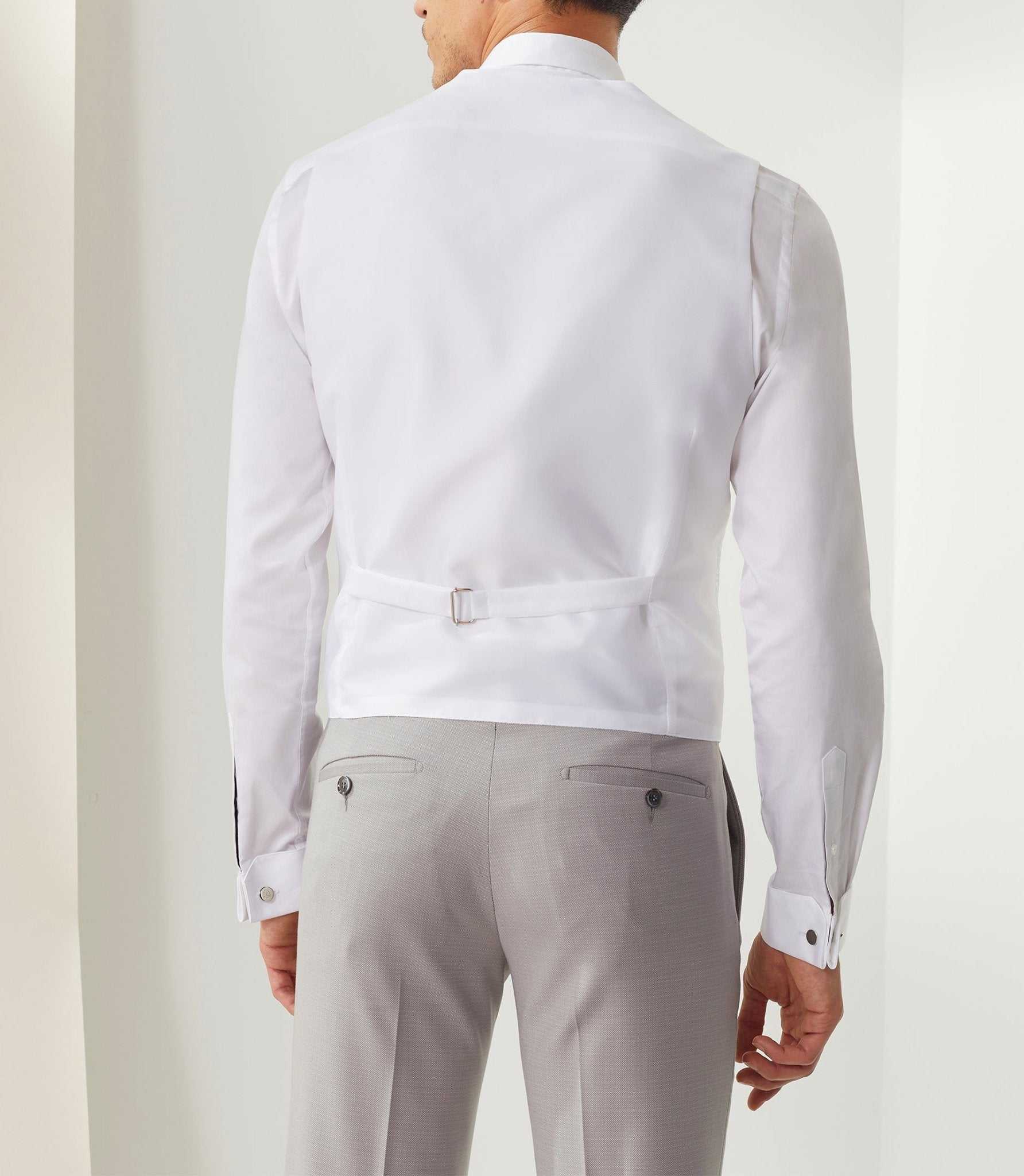Gilet cérémonie blanc "Loic" - IZAC