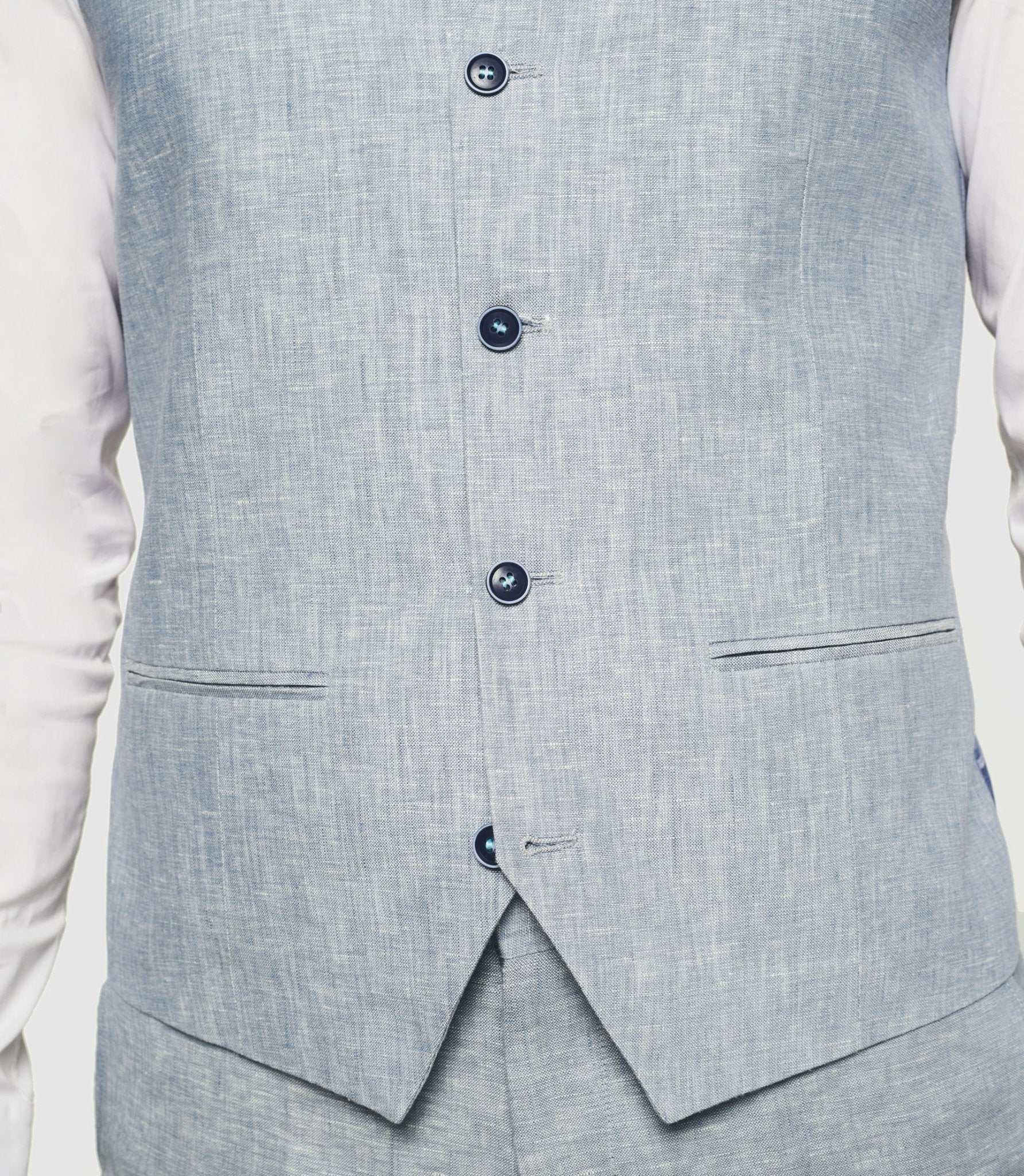 Gilet de cérémonie bleu ciel "Jcieloc" - IZAC