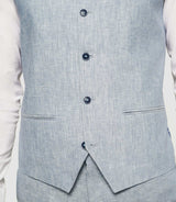 Gilet de cérémonie bleu ciel "Jcieloc" - IZAC