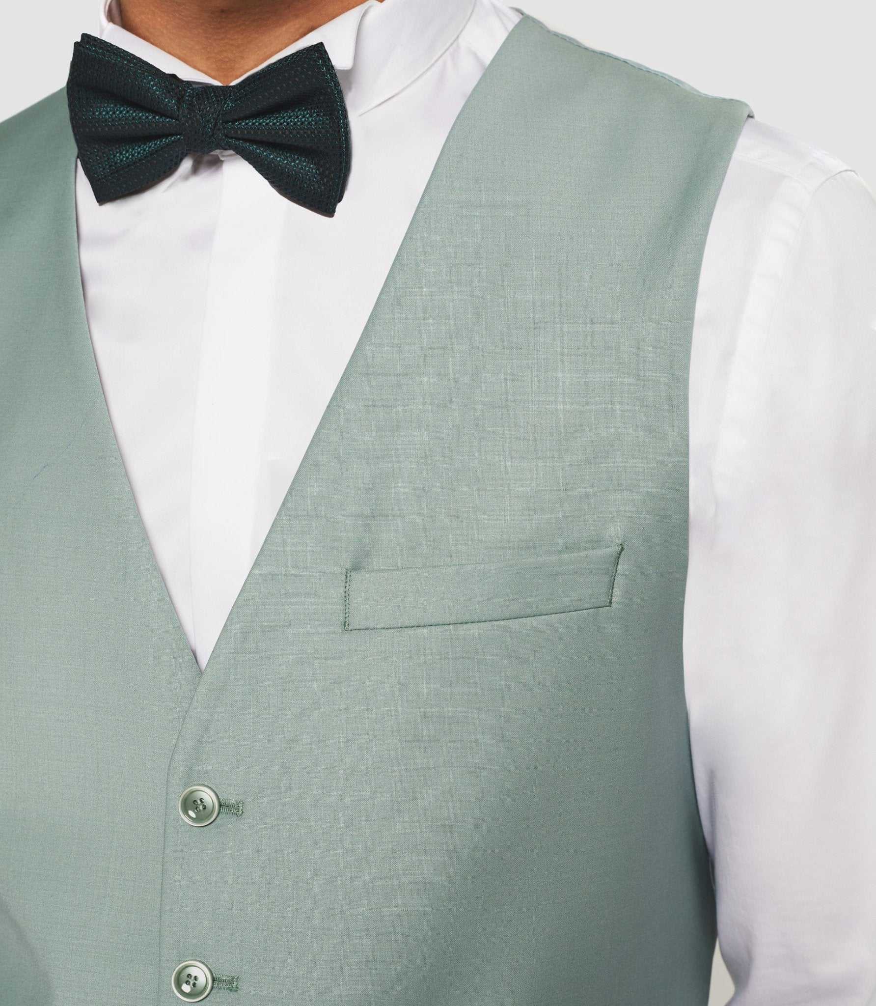 Gilet de costume vert nil "Jfavori" - IZAC