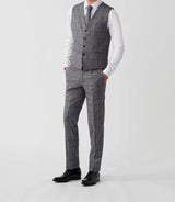 Gilet ville Prince de Galles gris "Ovintage" - IZAC