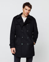 Trench croisé navy - IZAC