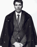 Trench croisé navy - IZAC