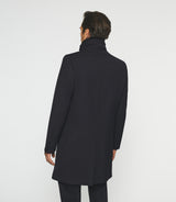 Manteau ville en laine marine INEON - IZAC