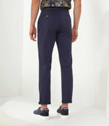 Chino micromotif marine "Berline" - IZAC