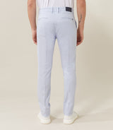 Pantalon casual satin ciel "Naccara" - IZAC
