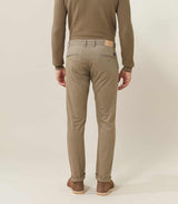Pantalon casual kaki - clair "Nachelor" - IZAC
