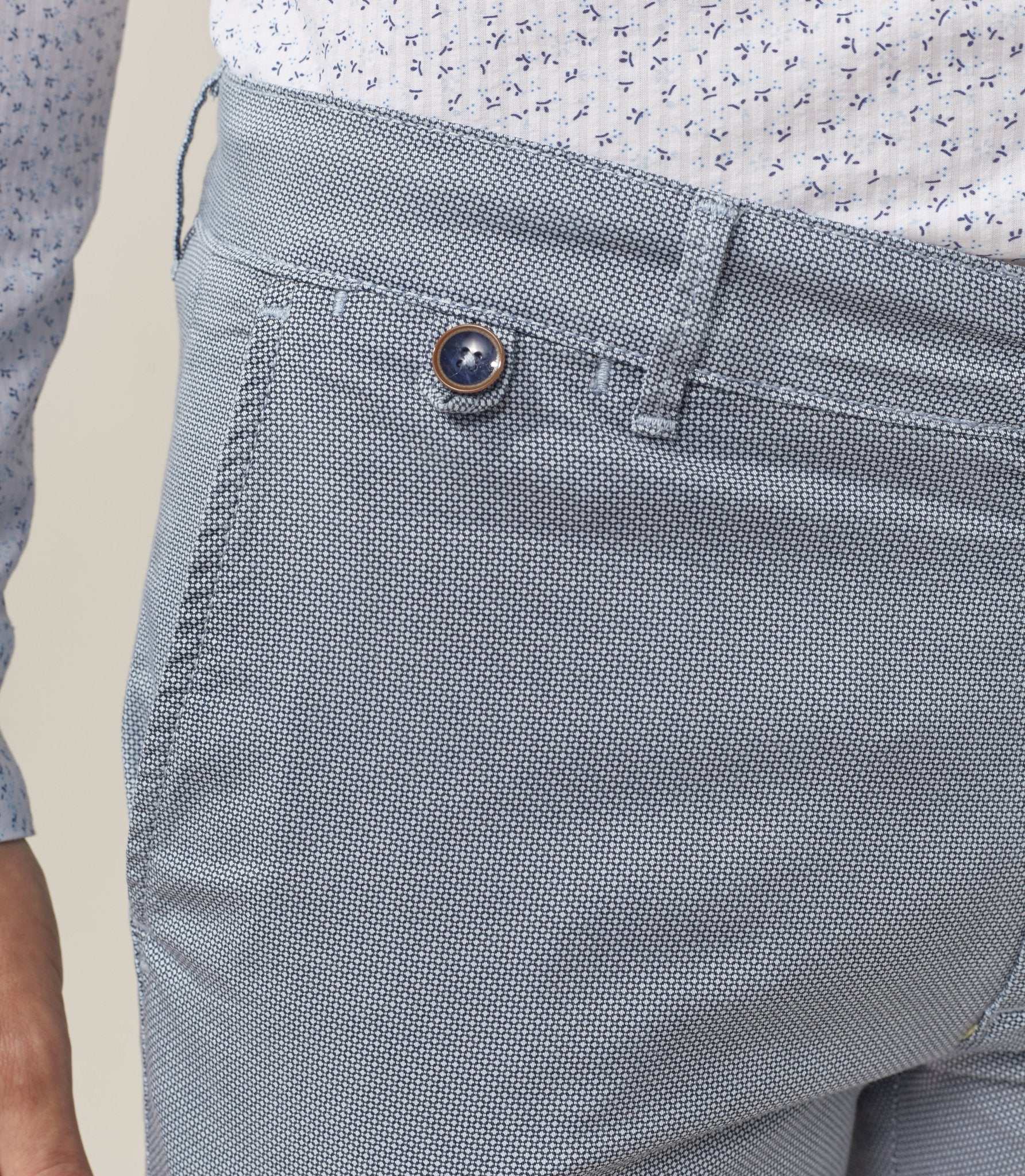 Pantalon casual imprime ciel "Nathan" - IZAC