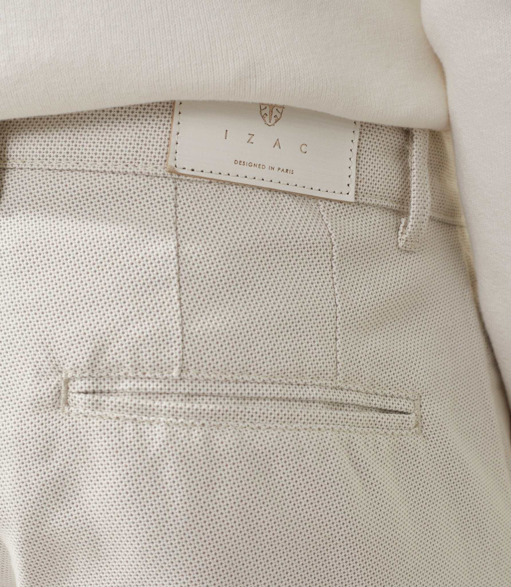 Pantalon casual urbain beige "Nerrebi" - IZAC