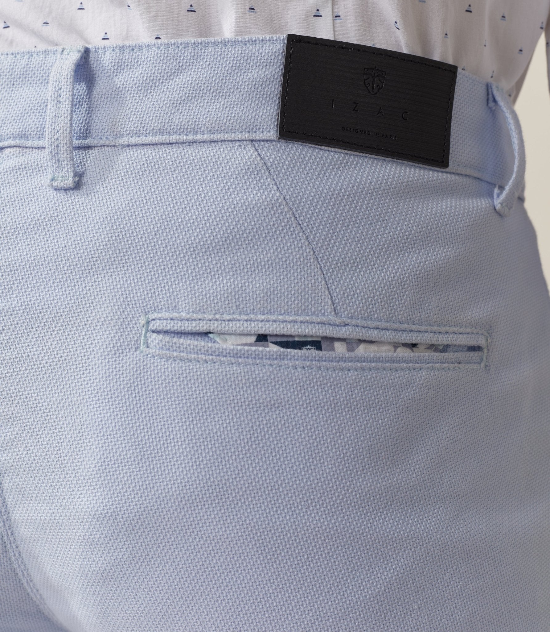 Pantalon urbain bleu - ciel "Nerrebi" - IZAC