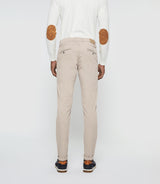 Pantalon slack casual lave beige mastic PACHELOROUT - IZAC