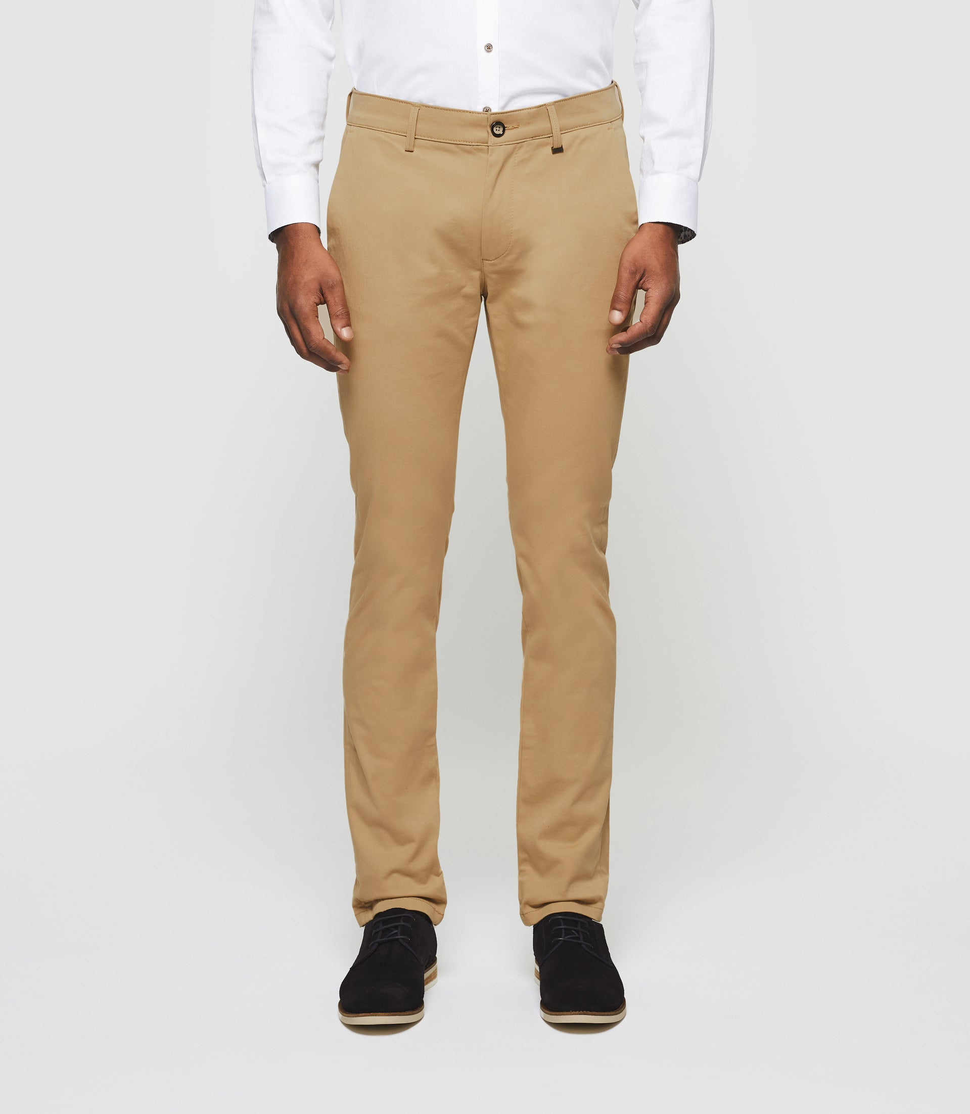 Pantalon satin beige "Panama 2" - IZAC
