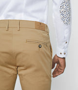 Pantalon satin beige "Panama 2" - IZAC