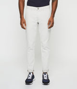 Pantalon slim urbain beige PERREBIOUT - IZAC