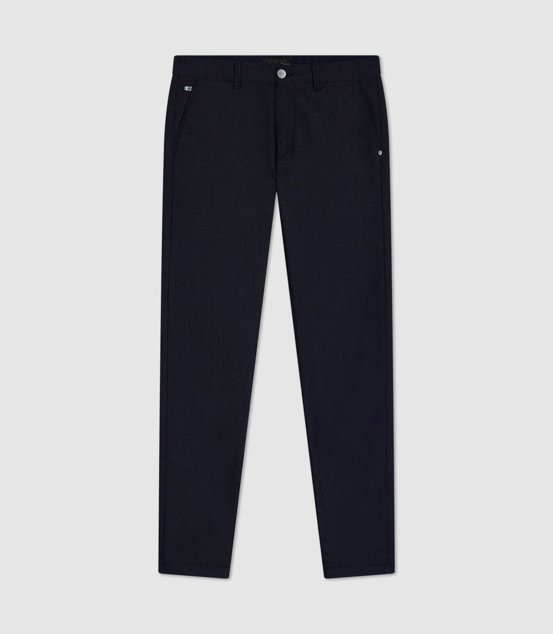Pantalon slim urbain marine PERREBIOUT - IZAC