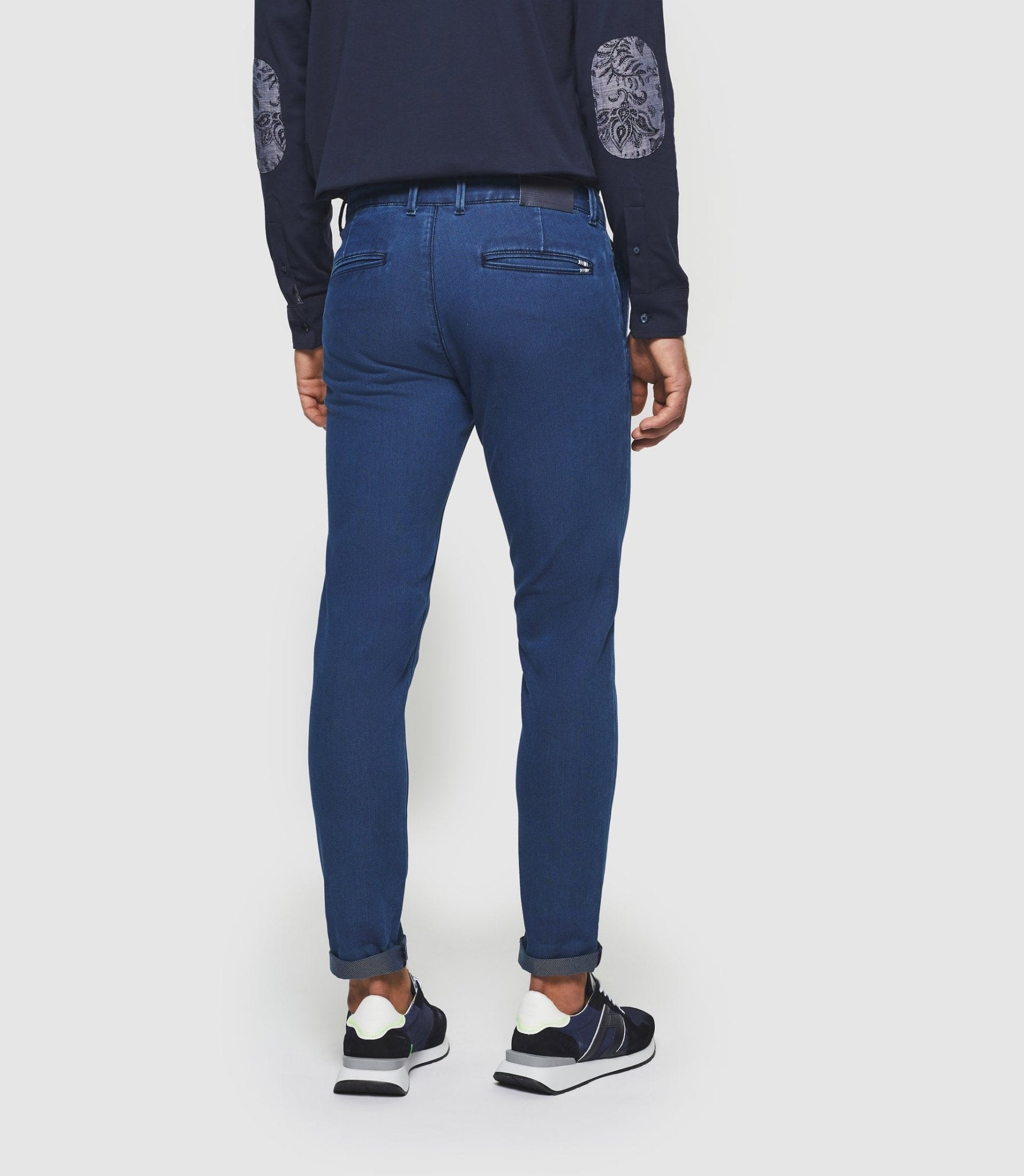 Pantalon slim bleu "Perrebi" - IZAC