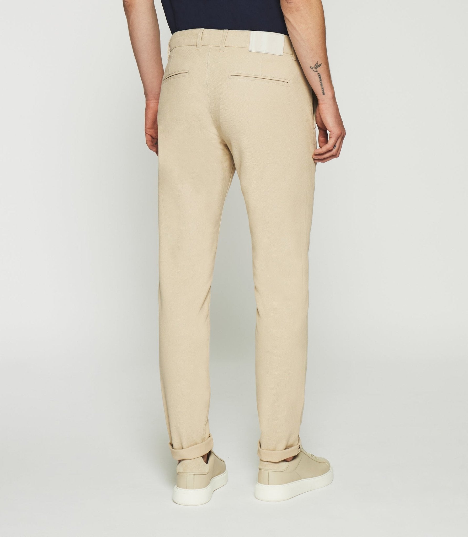 Pantalon slim beige foncé PARFAIT - IZAC
