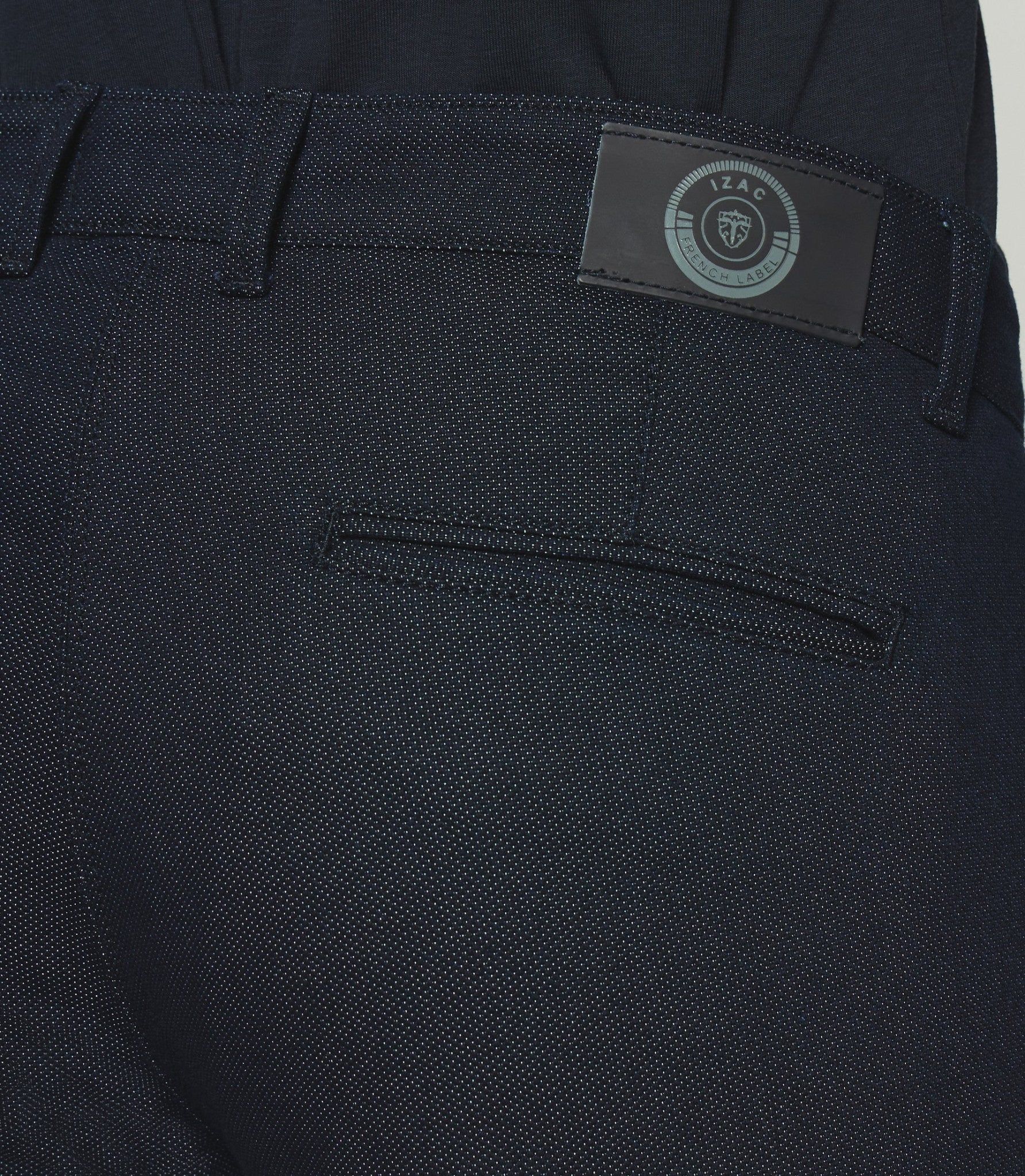 Pantalon slack marine PERREBIBT - IZAC