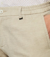 Pantalon chino stretch beige POUVOIR - IZAC