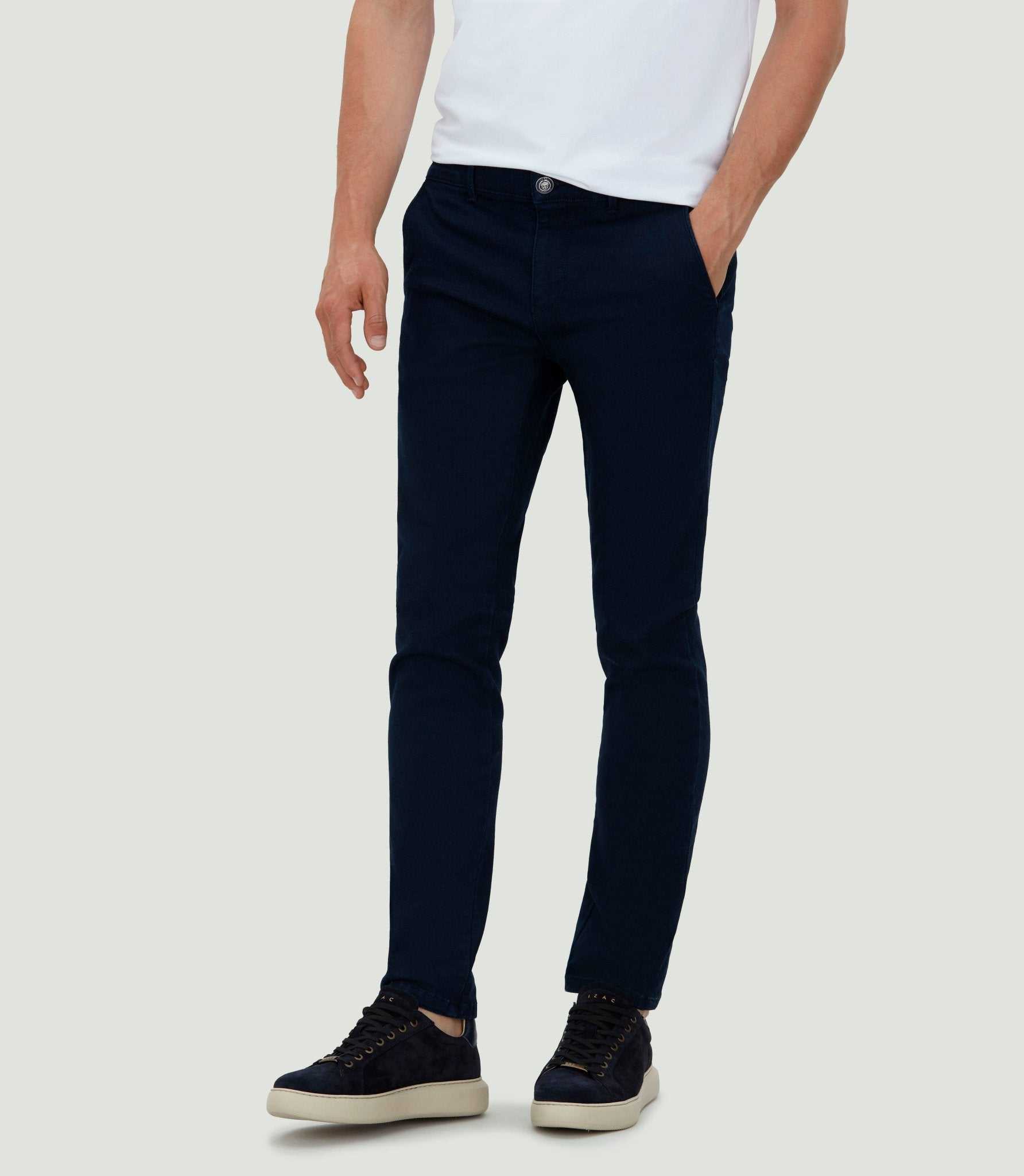 Pantalon chino marine "Cascade" - IZAC