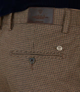 Pantalon chino esprit lainage beige foncé "Chelby" - IZAC