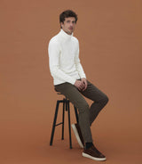 Pantalon chino slim beige foncé "Cobra" - IZAC