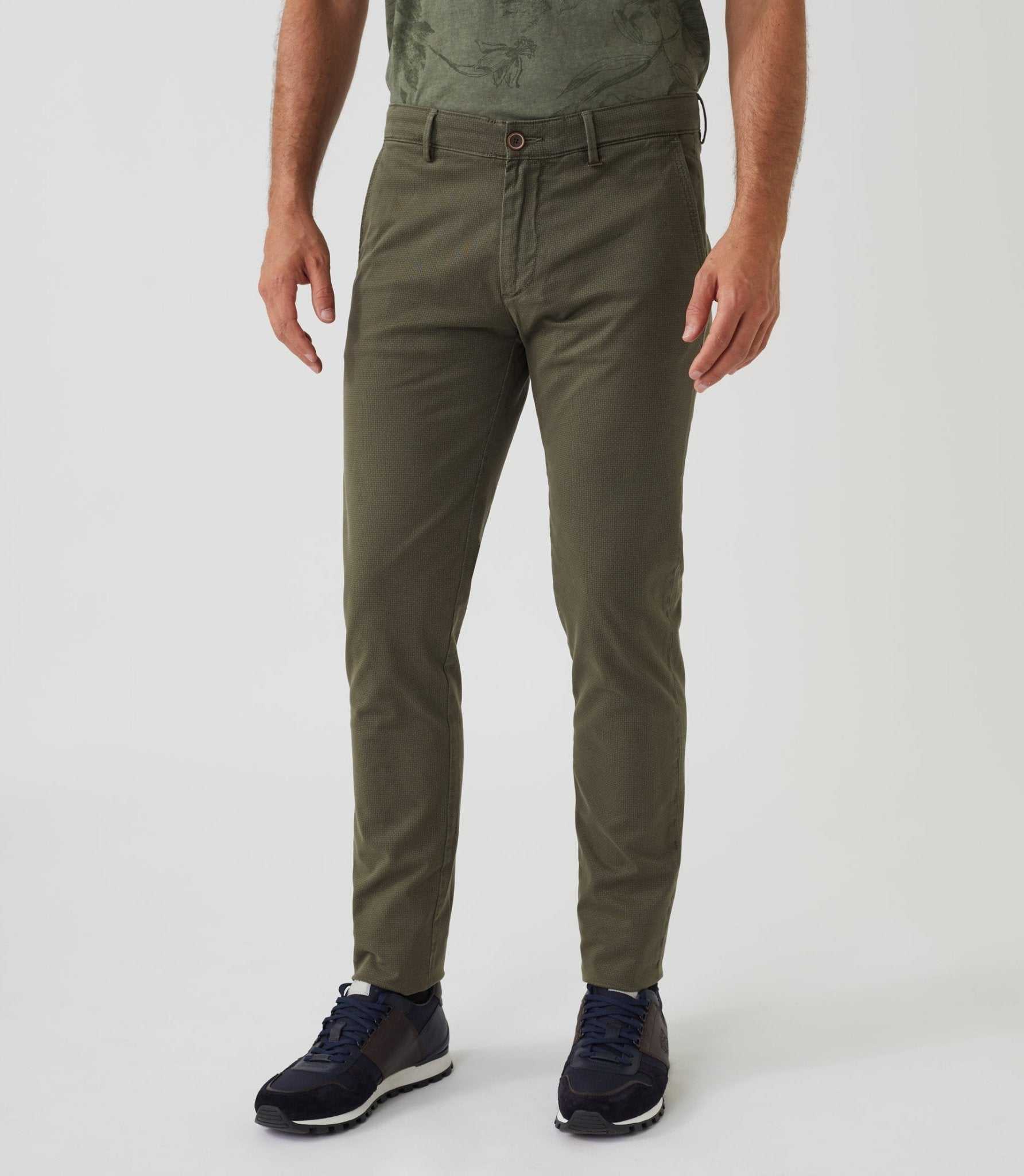Pantalon casual kaki "Manhattan" - IZAC