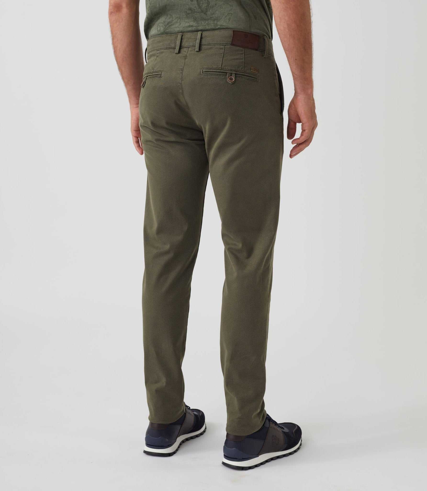Pantalon casual kaki "Manhattan" - IZAC