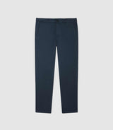 Pantalon chino satin marine MARACANAOUT - IZAC
