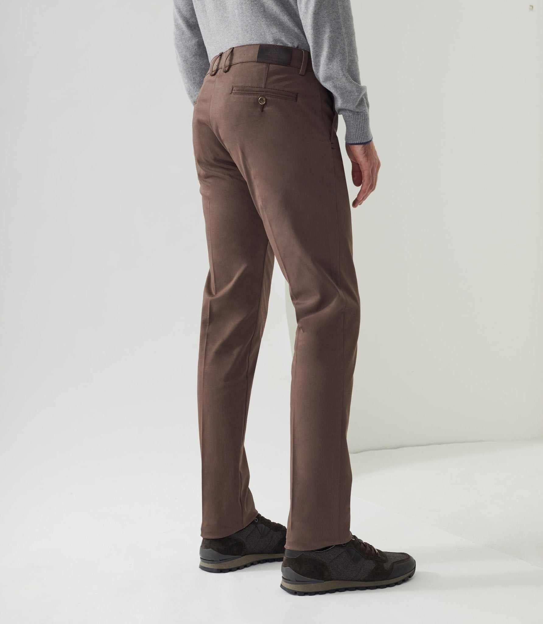Pantalon chino marron clair "Maracana" - IZAC