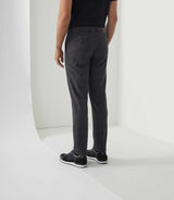 Pantalon chino aspect laine gris foncé "Milice" - IZAC