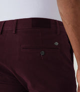 Pantalon casual slim bordeaux "Mistral" - IZAC
