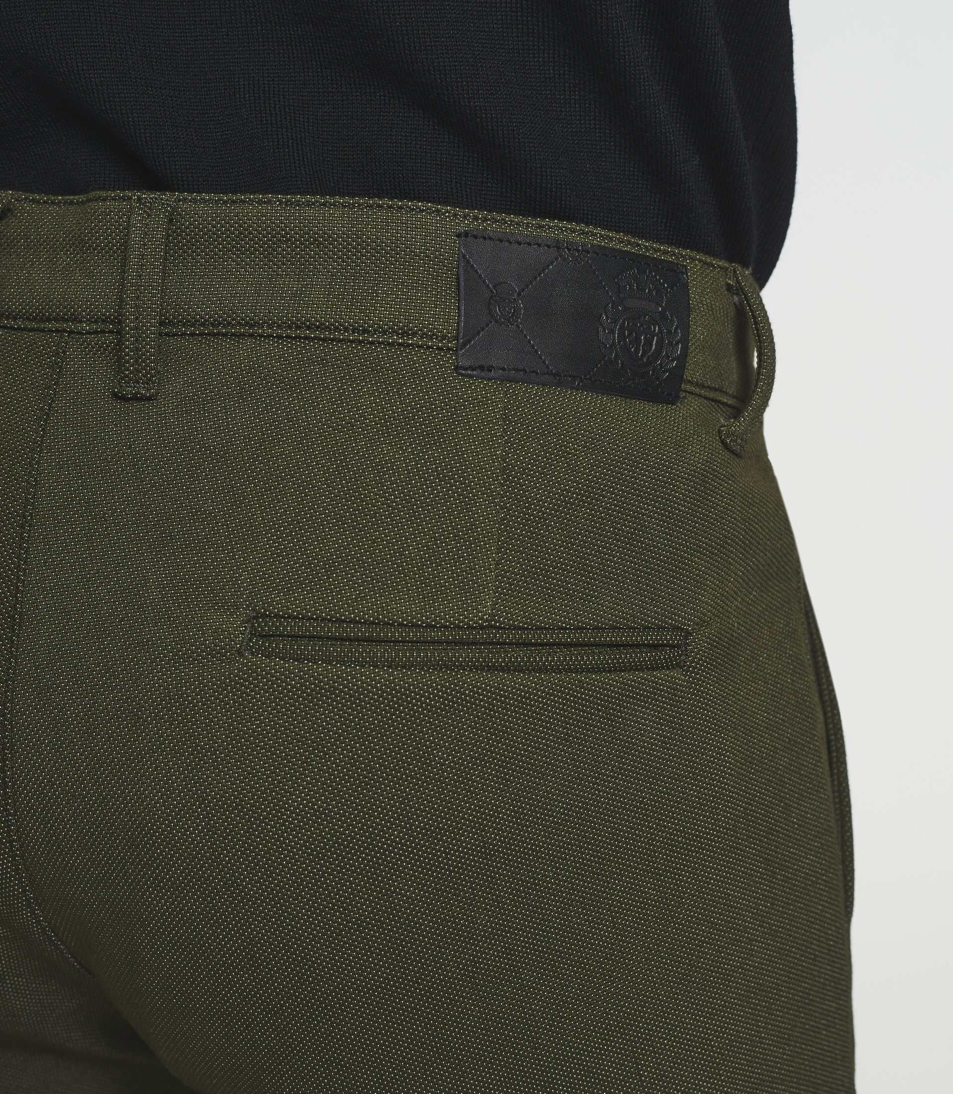 Pantalon urbain slim kaki VEREBI - IZAC