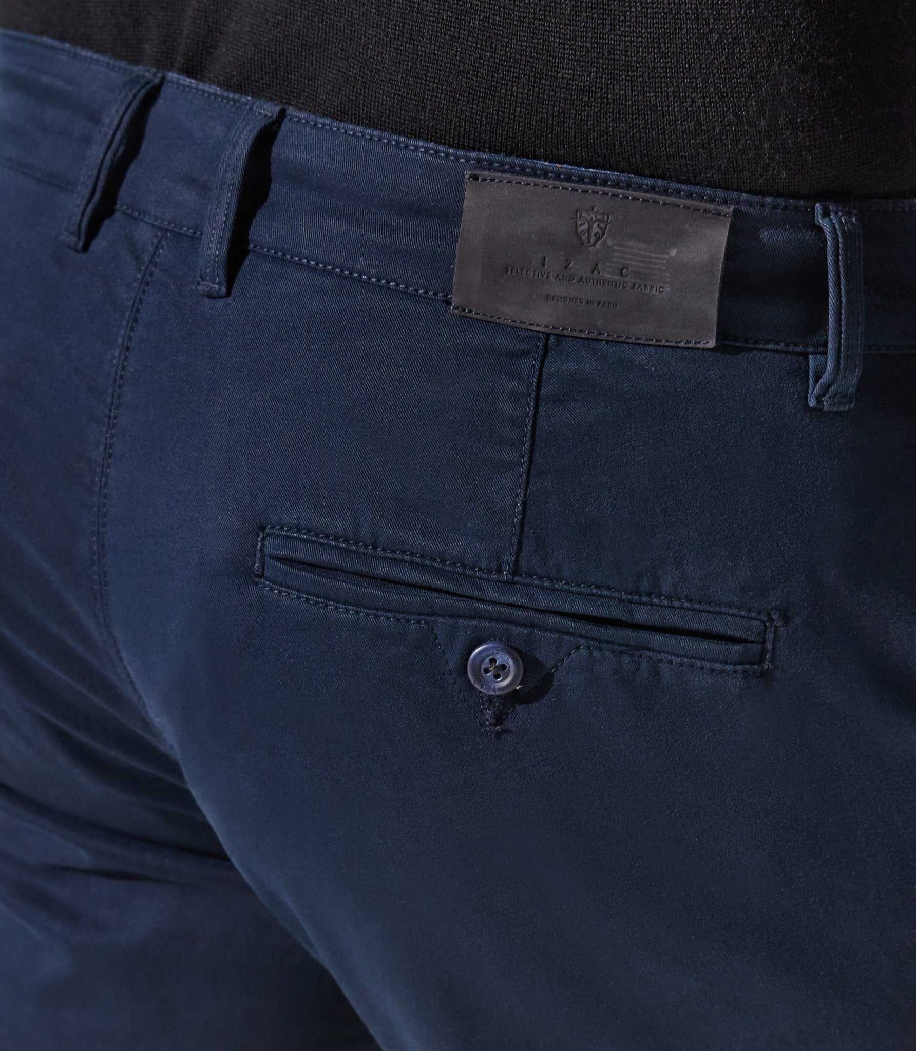 Pantalon chino marine VALORBT - IZAC